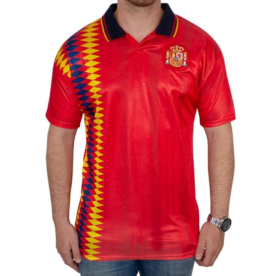 Camiseta Retro España 1994 Copa del Mundo Niño Camiseta Retro España 1994 Copa del Mundo Niño