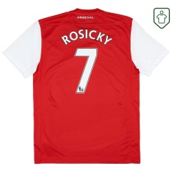 Camiseta retro local hombre Arsenal 2011/12 Rosicky #7