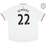 Camiseta retro visitante hombre Manchester United 2012/14 Scholes #22 Camiseta retro visitante hombre Manchester United 2012/14 Scholes #22