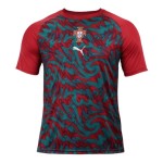 Remera pre partido tercera Portugal 2026 rojo niño