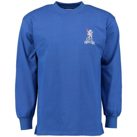 Camiseta Retro Final FA Cup Mujer Chelsea 1970 Camiseta Retro Final FA Cup Mujer Chelsea 1970
