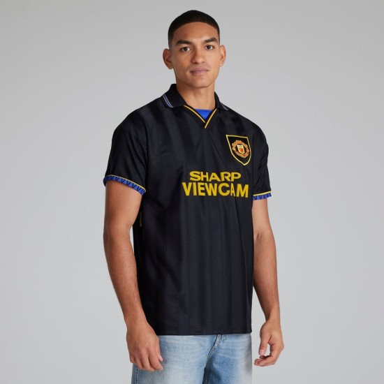Camiseta retro visitante Manchester United 1993/95 de hombre Camiseta retro visitante Manchester United 1993/95 de hombre