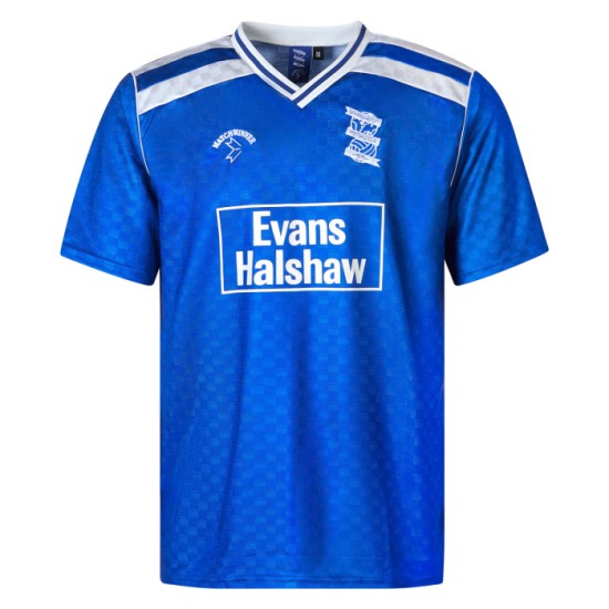 Camiseta retro local 88/89 Matchwinner Evans Halshaw Birmingham City mujer Camiseta retro local 88/89 Matchwinner Evans Halshaw Birmingham City mujer