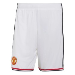 Pantalones Cortos Locales Masculinos Manchester United 2026/27 - Blanco