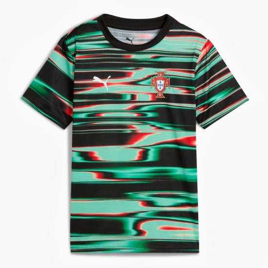 Camiseta previa al partido tercera para mujer Portugal 2025 Camiseta previa al partido tercera para mujer Portugal 2025