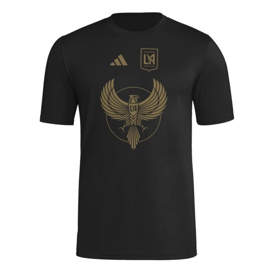 Camiseta Hook AEROREADY Tercera Infantil Los Angeles FC 2025 - Negra