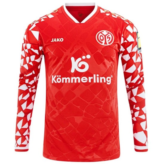 Camiseta Hombre Mainz 05 2025/26 Local Manga larga