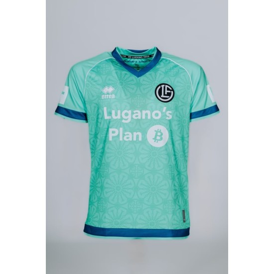 Hombre Tercera Camiseta FC Lugano 2025/26 Hombre Tercera Camiseta FC Lugano 2025/26