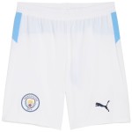 Pantalones Cortos Locales Blancos Manchester City 2025/26 Hombre