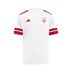 Tercera camiseta de calentamiento Brest 2025/26 niño – blanca