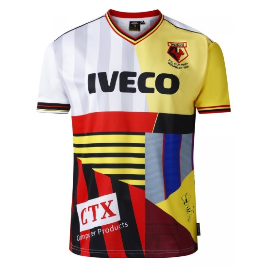 Camiseta Retro Hombre Watford 1973/74 Mash Up Camiseta Retro Hombre Watford 1973/74 Mash Up