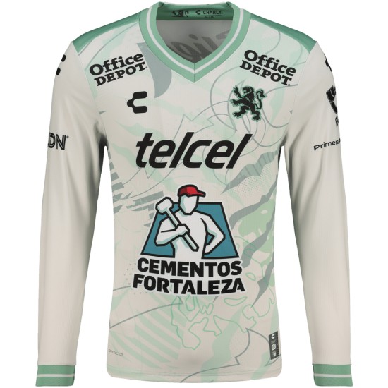 Camiseta visitante de manga larga del Club León 2025/26 para niño Camiseta visitante de manga larga del Club León 2025/26 para niño