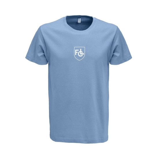 Camiseta Retro FC Luzern Azul Claro Mujer Camiseta Retro FC Luzern Azul Claro Mujer