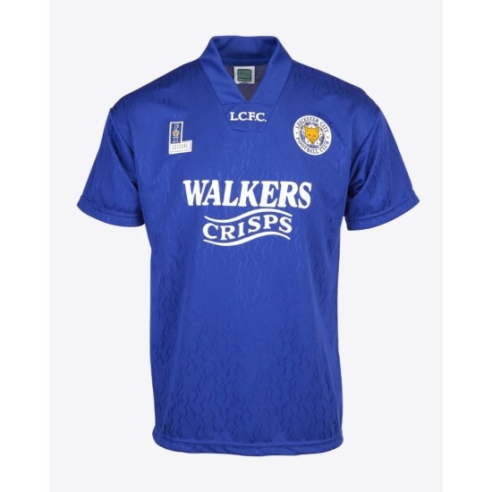 Camiseta Retro de Casa Leicester City Infantil 1992