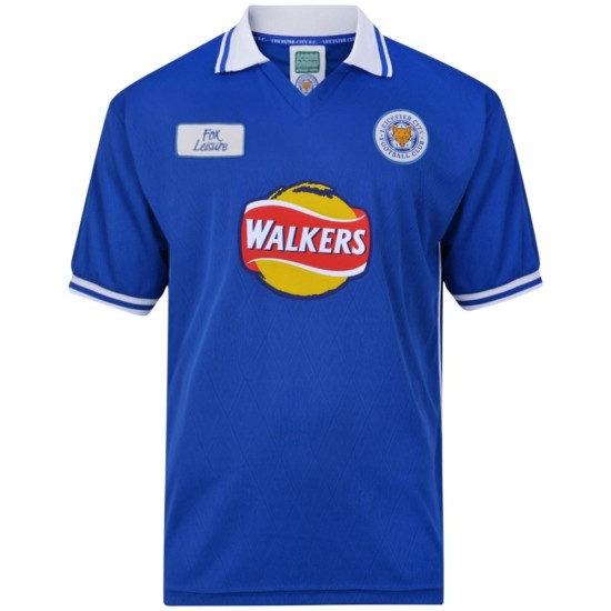 Camiseta retro Leicester City 2000 para hombre Camiseta retro Leicester City 2000 para hombre