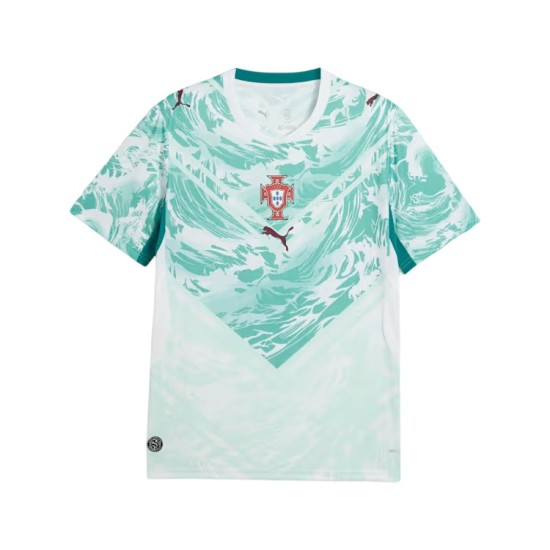 Camiseta Mundial 2026 Visitante Portugal Mujer Camiseta Mundial 2026 Visitante Portugal Mujer