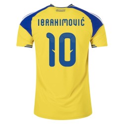 Camiseta Auténtica Local Suecia 2026 para Hombre IBRAHIMOVIĆ #10
