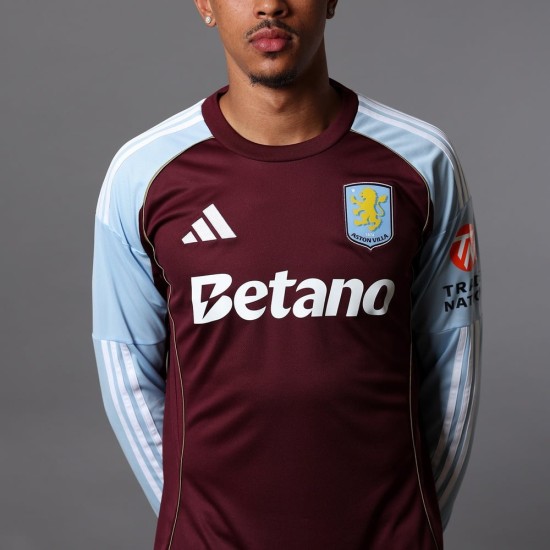 Camiseta de Manga Larga Local Aston Villa 2025/26 Niño Camiseta de Manga Larga Local Aston Villa 2025/26 Niño