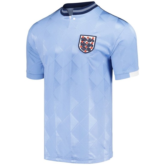 Camiseta retro Inglaterra tercer puesto 1989 hombre