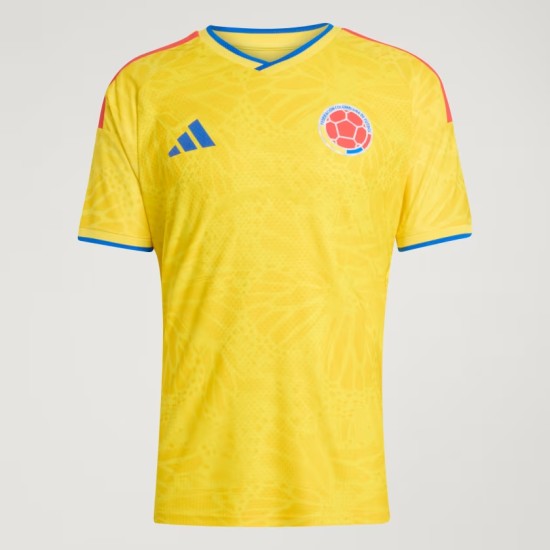 Camiseta oficial de local Colombia 2026 para niño