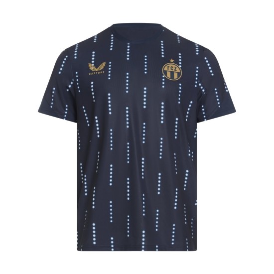 Hombre FC Zúrich 2025/26 Tercer Uniforme de Calentamiento Hombre FC Zúrich 2025/26 Tercer Uniforme de Calentamiento