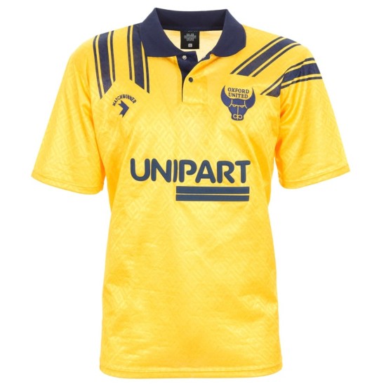 Camiseta Retro Local 1991/93 de Oxford United para Hombre Camiseta Retro Local 1991/93 de Oxford United para Hombre
