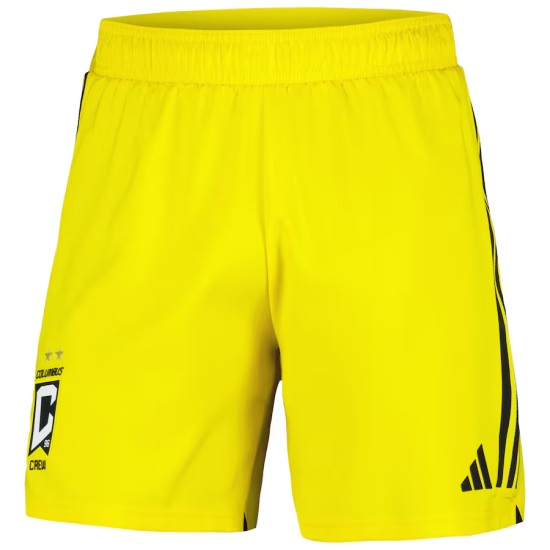 Pantalones Cortos Locales 2025 del Columbus Crew para Hombre - Dorados Pantalones Cortos Locales 2025 del Columbus Crew para Hombre - Dorados