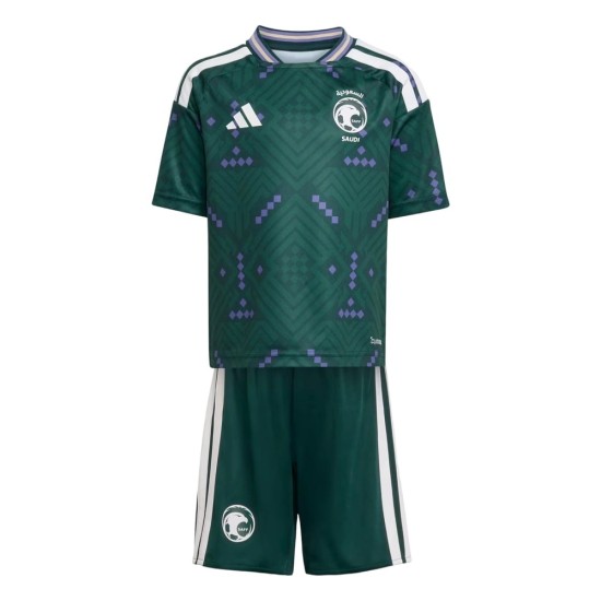 Conjunto local infantil Arabia Saudita 2026 Copa del Mundo