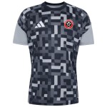 Camiseta de Prepartido de la Tercera Equipación Sheffield United 2026/27 Hombre - Negro Camiseta de Prepartido de la Tercera Equipación Sheffield United 2026/27 Hombre - Negro