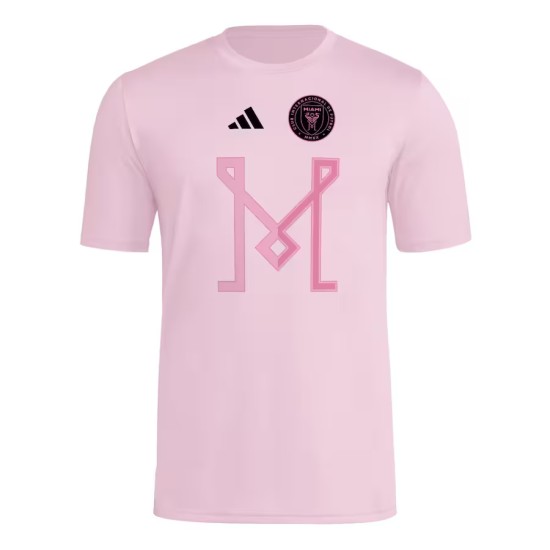 Camiseta Hook AEROREADY Tercera Infantil Inter Miami CF 2025 - Rosa Camiseta Hook AEROREADY Tercera Infantil Inter Miami CF 2025 - Rosa
