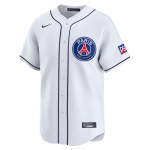 Camiseta Mujer PSG x MLB 2025/26 Edición Limitada - Blanca Camiseta Mujer PSG x MLB 2025/26 Edición Limitada - Blanca