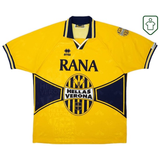 Camiseta retro Hellas Verona 1996/97 visitante para hombre