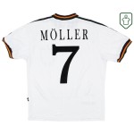 Camiseta retro local Alemania 1996/98 para hombre Möller #7