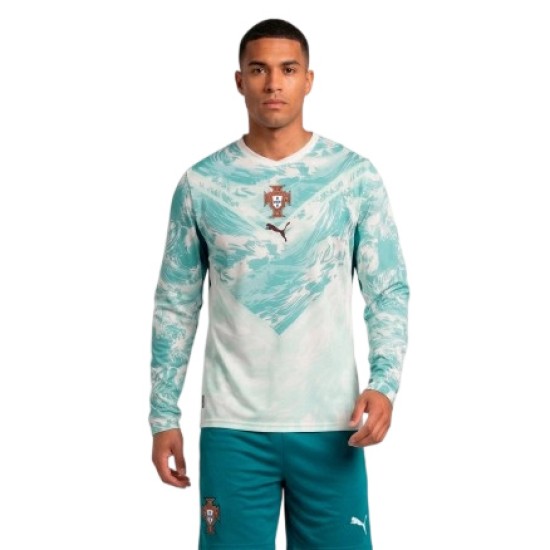 Remera manga larga de visitante Portugal 2026 Copa del Mundo hombre Remera manga larga de visitante Portugal 2026 Copa del Mundo hombre